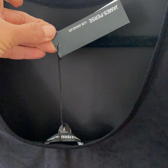 James Perse long black dress sz0 stretchy NWT(XS) - Picture 6 of 10